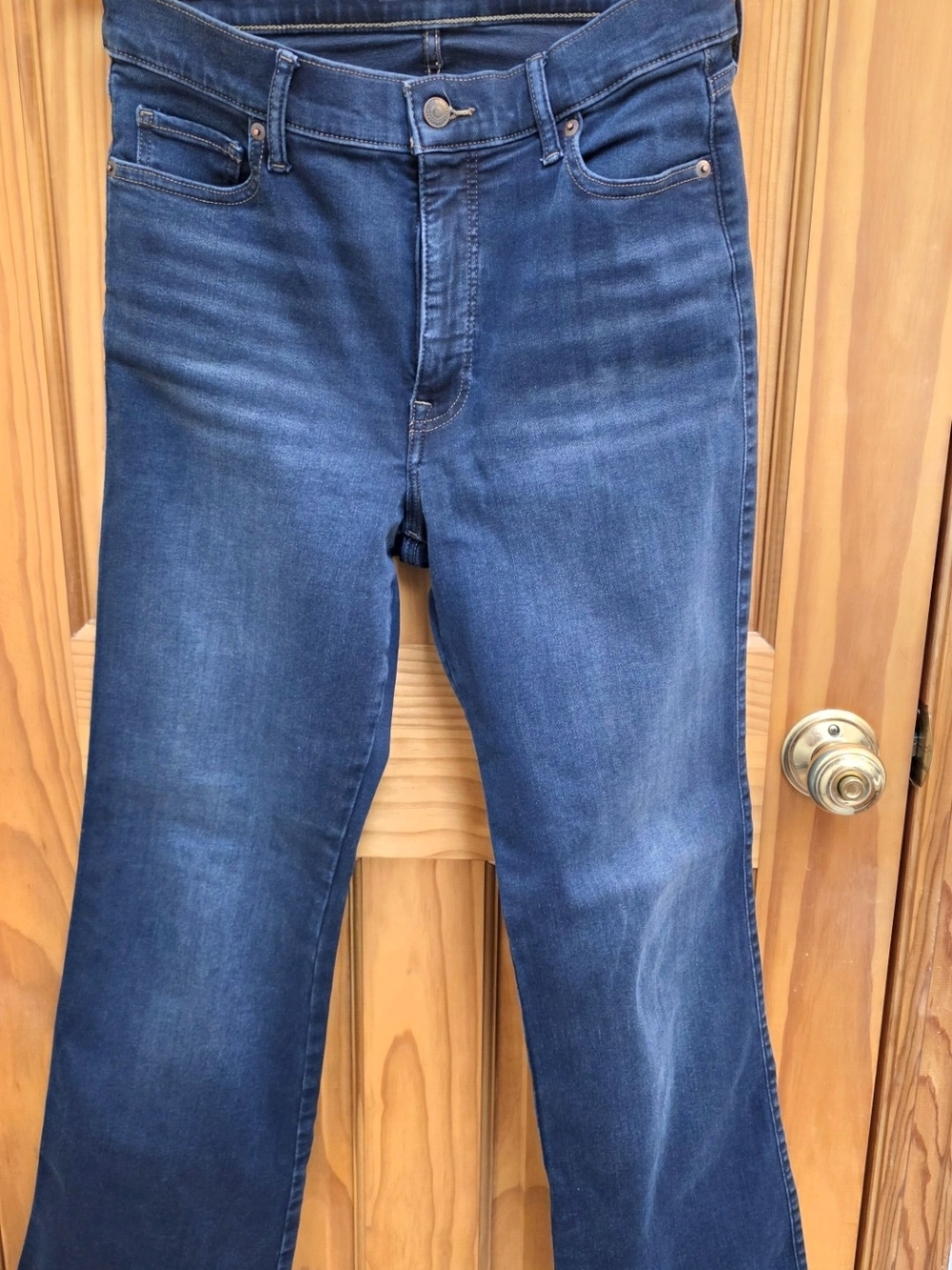 Lucky Brand Women's Boot Cut Jeans in Dark Blue Wash